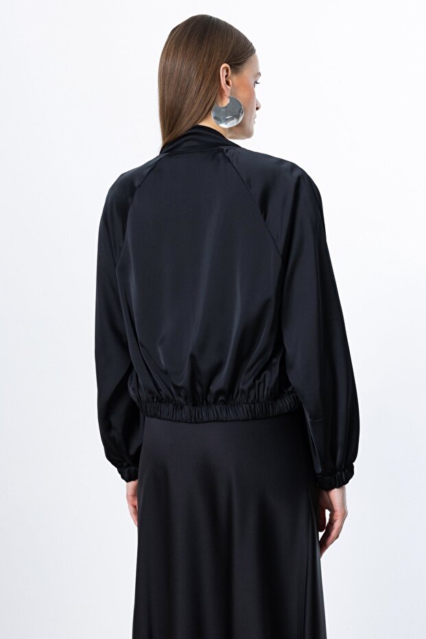 Elastic Waist Pocket Jacket - 3