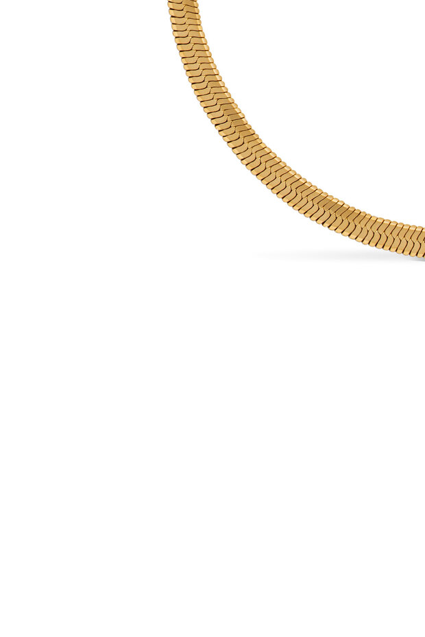 Bold Flat Chain Bileklik - 2