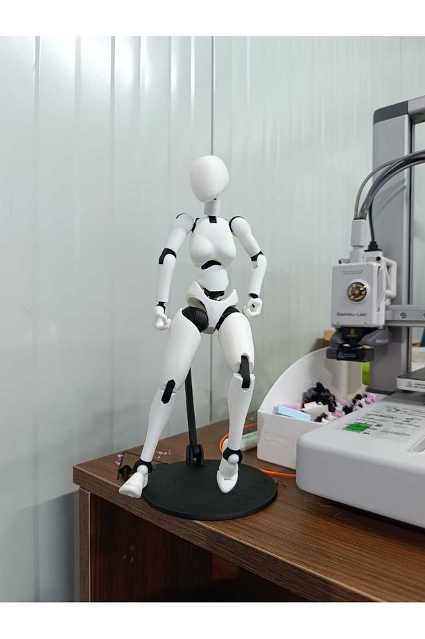 Hareketli Robot İnsan Figürü, Sanatçı Mankeni - 3