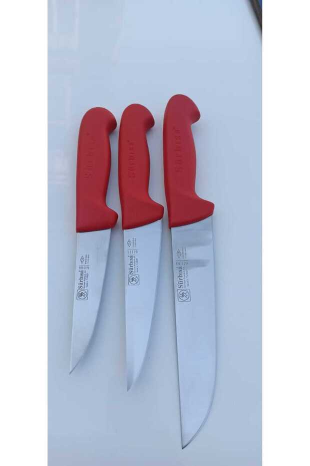 Bıçak Seti Kırmızı - 1