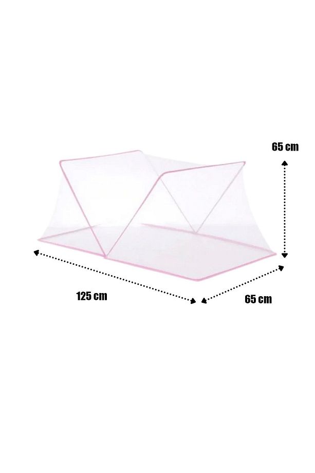 KATLANABİLİR PEMBE ÇOCUK VE BEBEK CİBİNLİK - 8