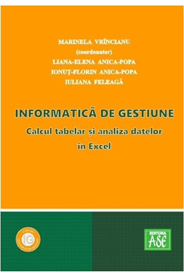 Management Informatics. Spreadsheets and Analysis - 1