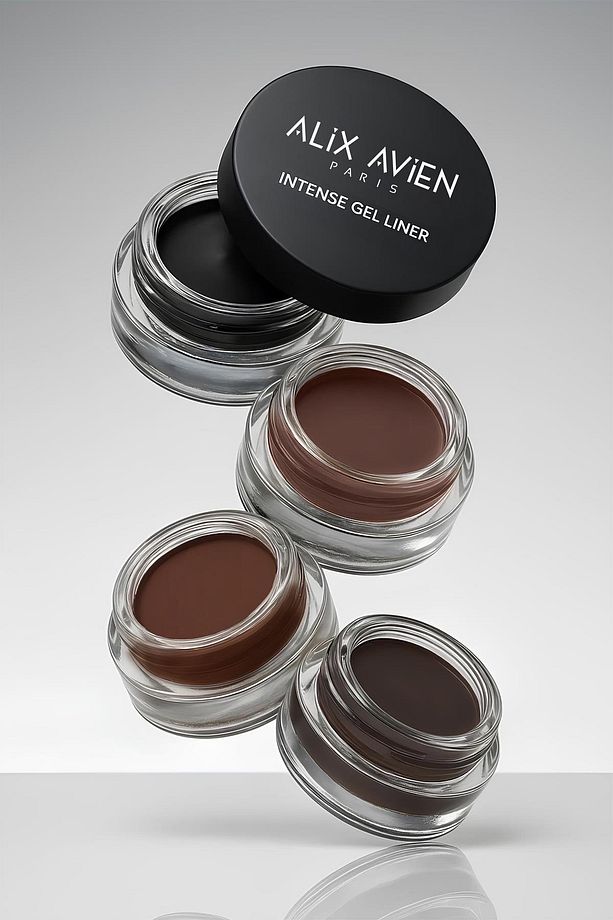 Yüksek Pigmentli Suya Dayanıklı Uzun Süre Kalıcı Mat Jel Eyeliner - Intense Gel Liner 02 Deep Mohang - 3