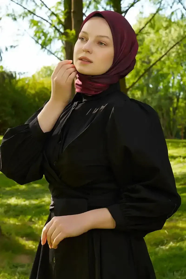 وشاح بنمط الباتيك الريفي - أحمر - 2