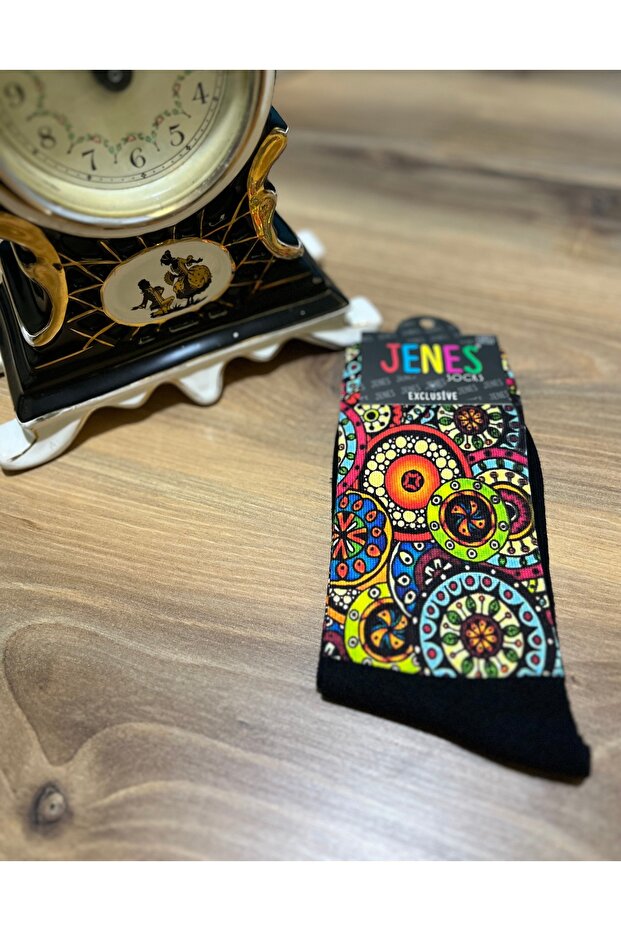 Цифрови печатни чорапи Дълги чорапи Премиум унисекс чорапи - 1