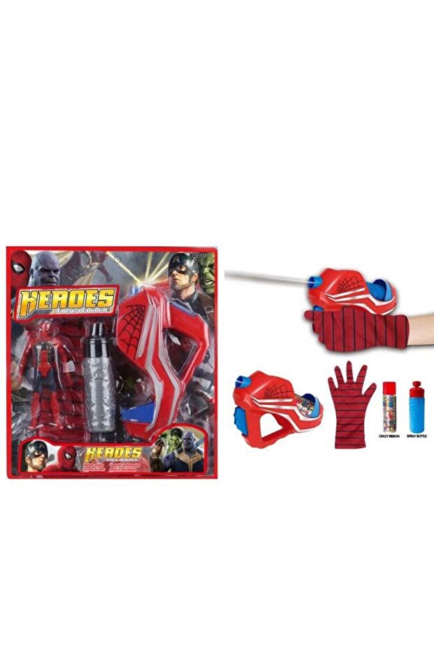 قفازات وقاذفة لعبة Ultimate Spider-Man