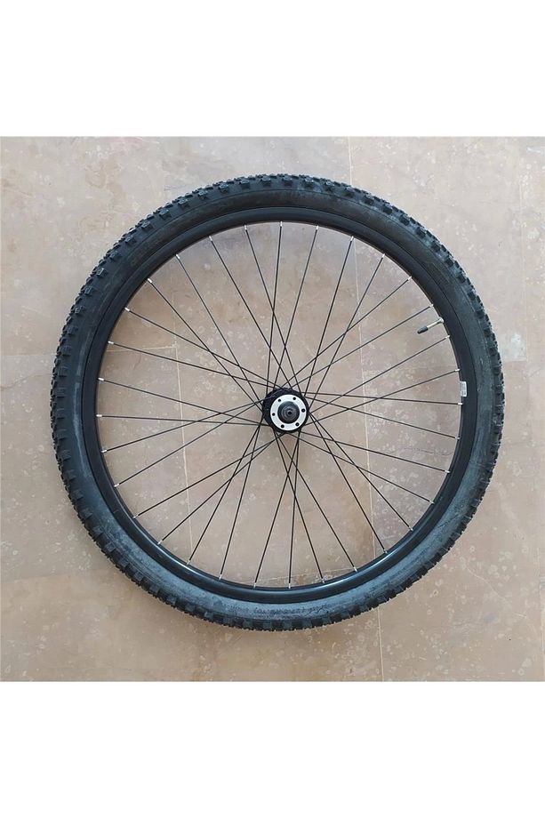 27,5x2.10 Xlc Lastik Jant Tel Örülü Kalın Tekerlek Dağ Disk Uyumlu - 3