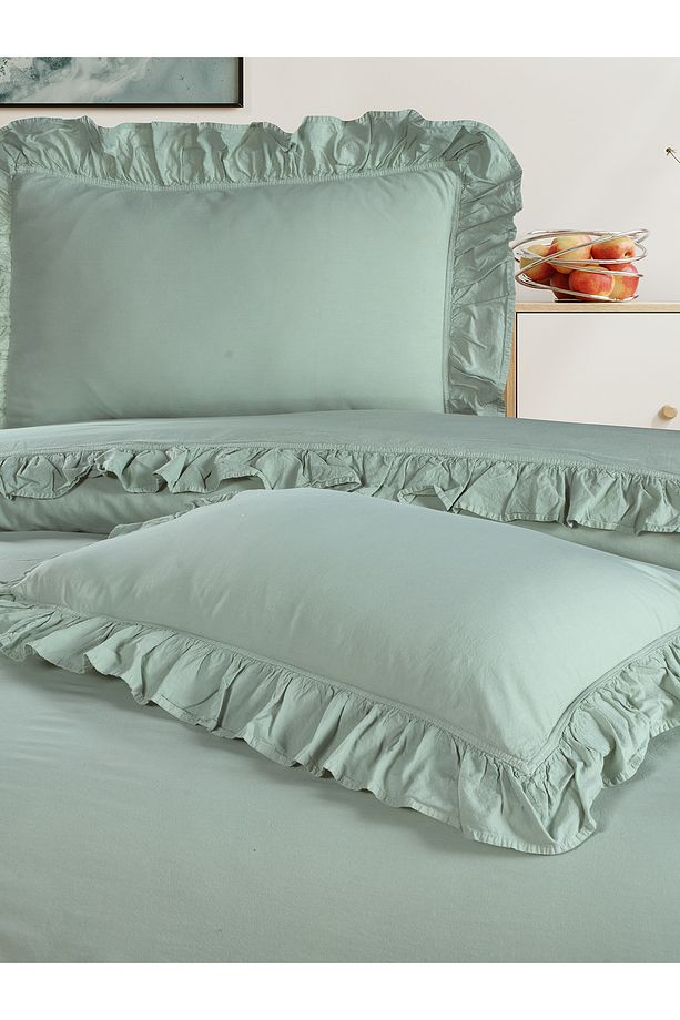 Exclusıve Stonewashed Tek Kişilik Nevresim Takımı Kutulu - 2