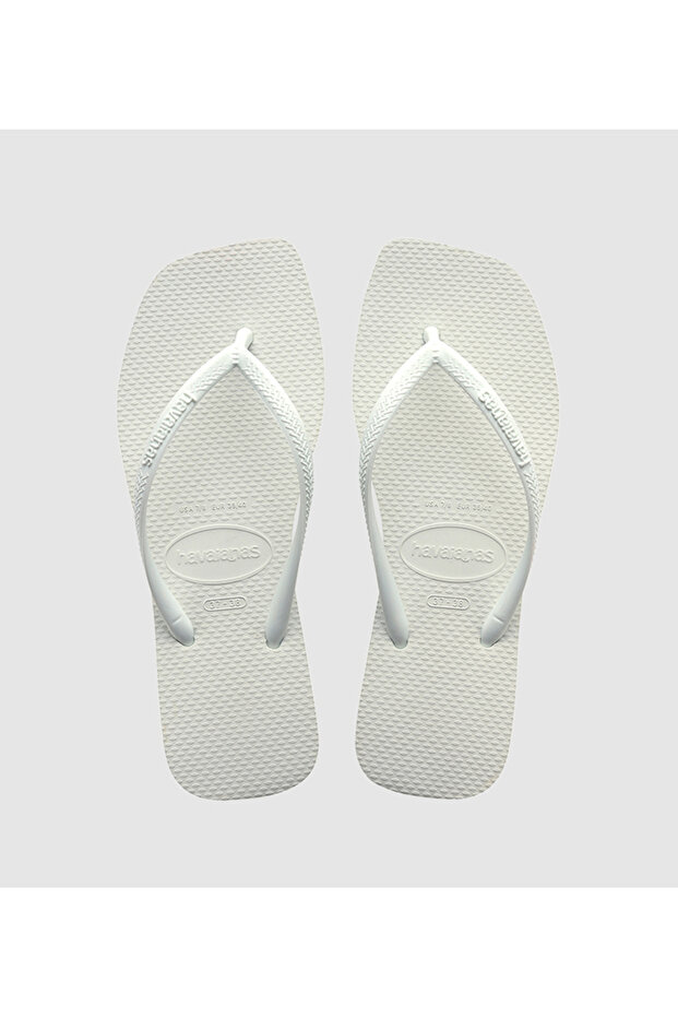 White HAV. SQUARE Women's Sandal