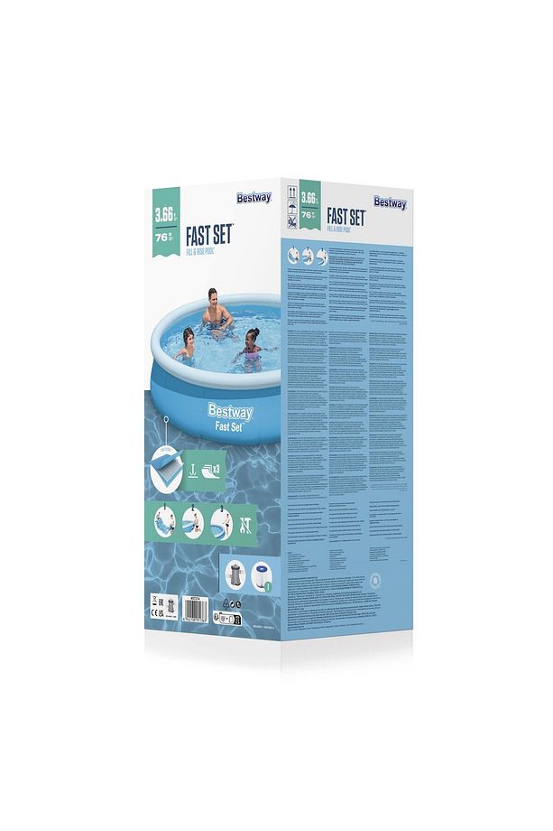 ® 57274 Fast Set™ Çember Şişme Havuz Seti 3,66 m x 76 cm - 4