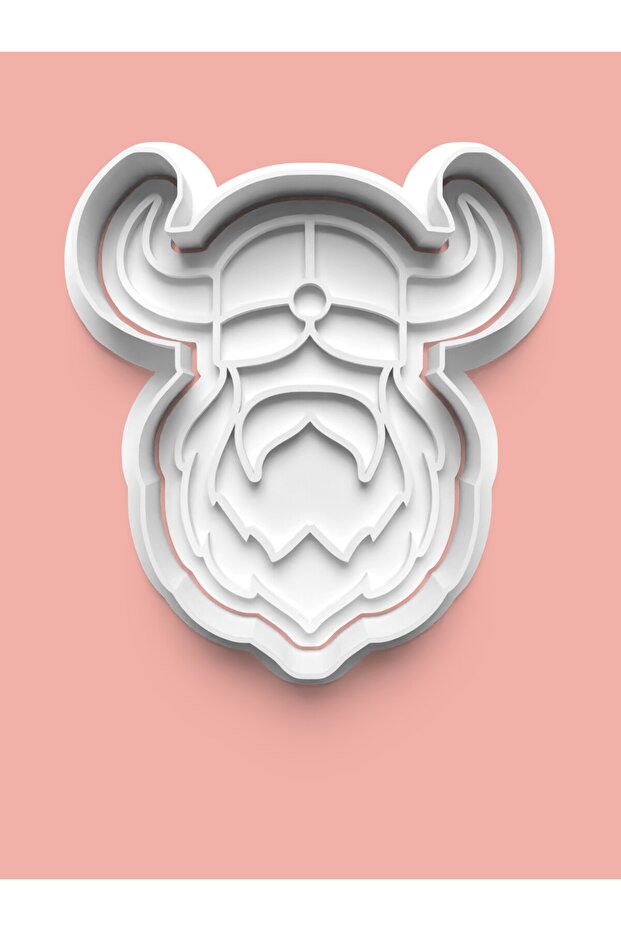 Viking Figure Cookie Mold and Fondant Mold