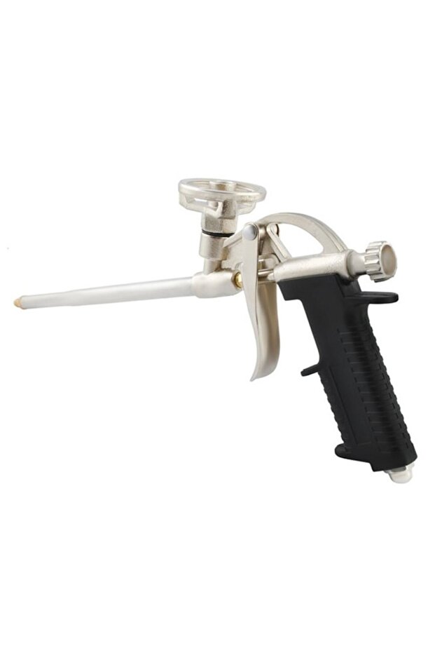 Device for applying polyurethane foam, metallic, with ergonomic handle, foam flow adjustment - 3