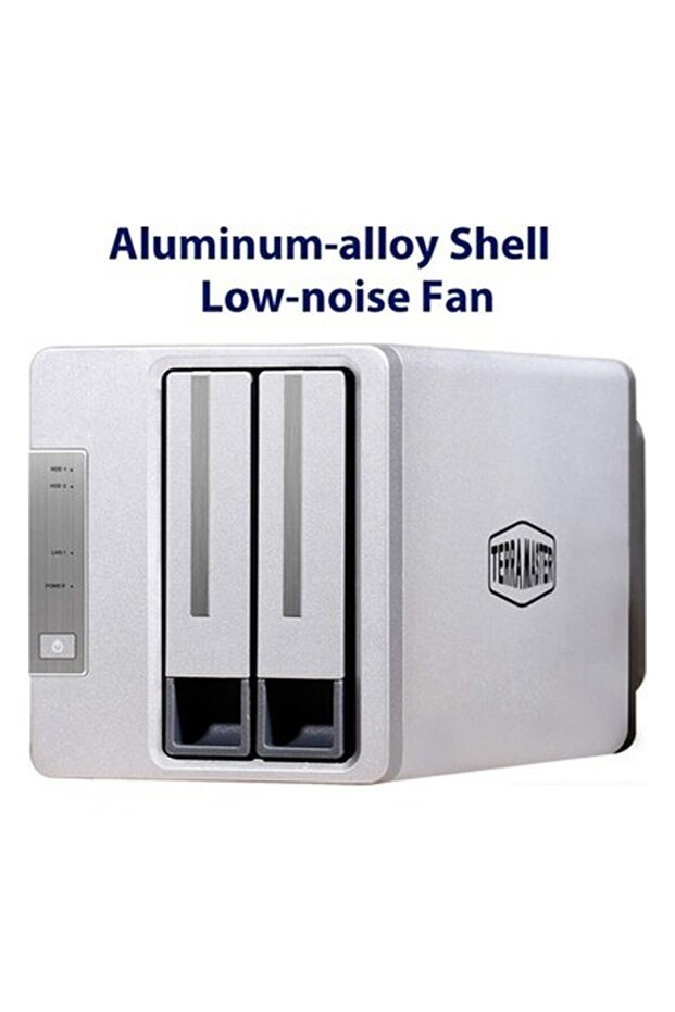 F2-210 Quad-Core 1GB 2 Disk Yuvalı Nas - 2