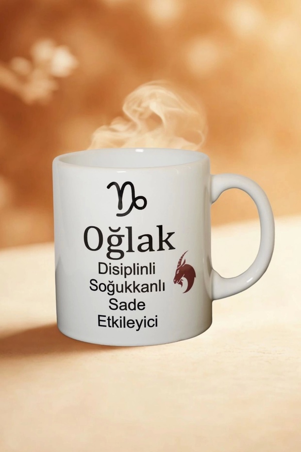 Capricorn Themed Zodiac Cup Mug