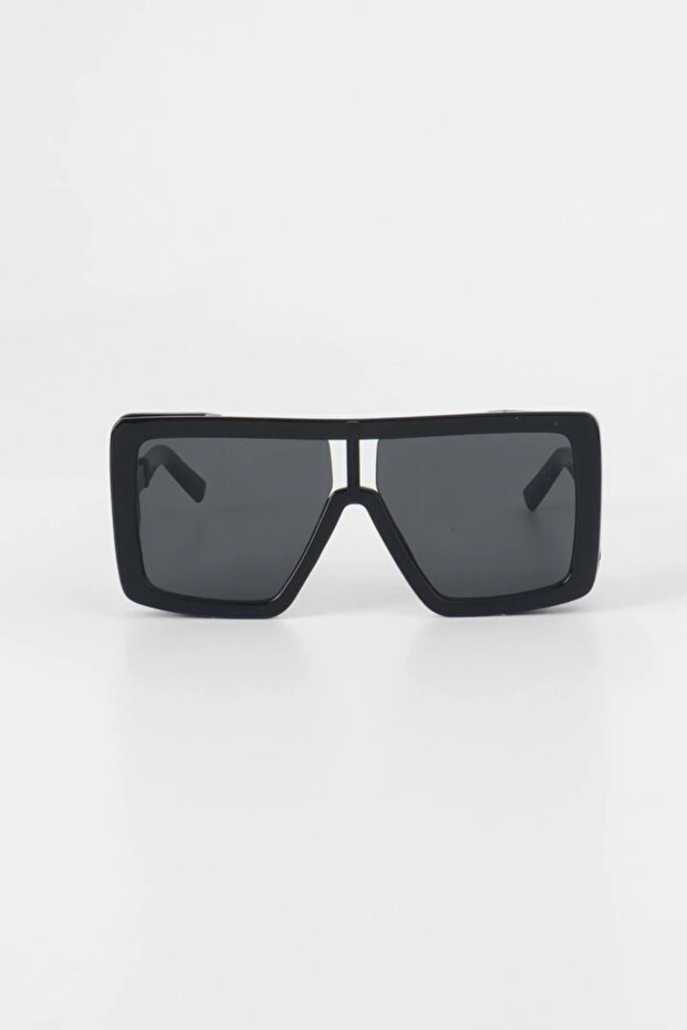 نظارات شمسية كبيرة من مينيكيب - أسود - 3