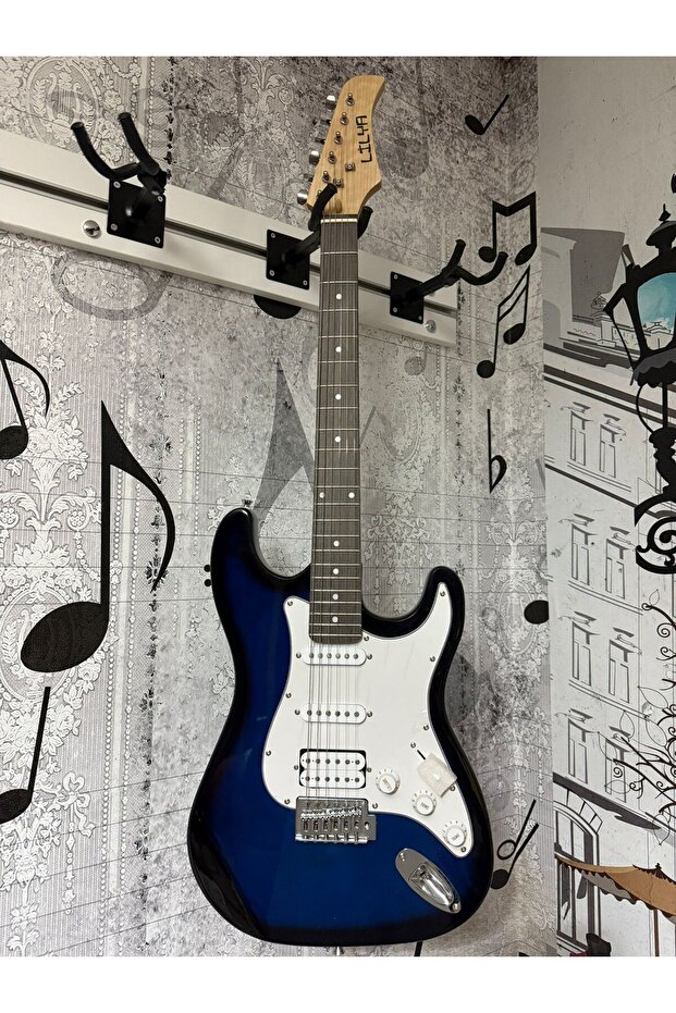 Lilya Elektro Gitar Mavi