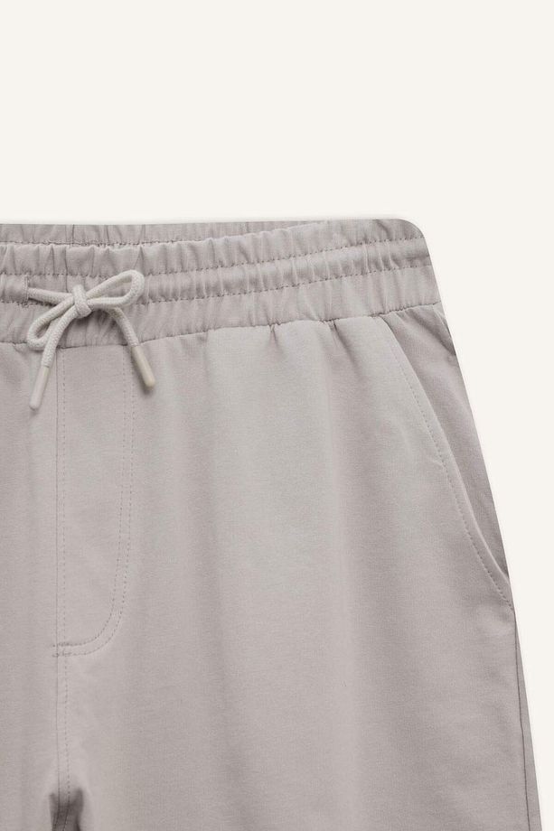 Slim Fit Dar Kesim Cepli Pamuklu Basic Düz Bermuda Şort W1105AZ25SP - 2