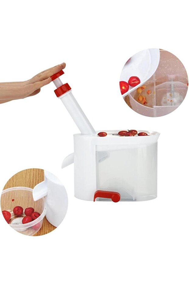 2قطعة أداة لإزالة نوى الكرز والزيتون - 2