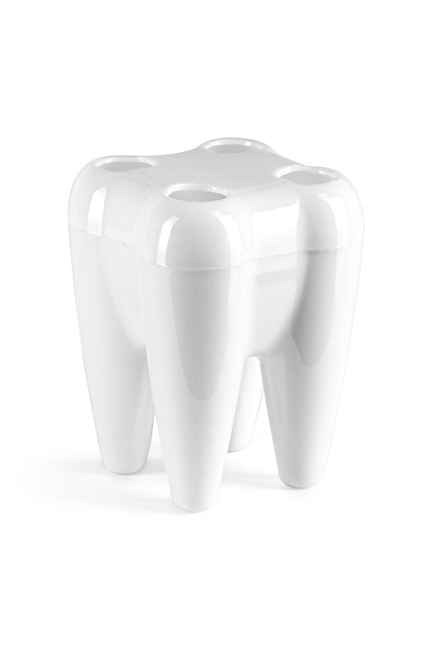 Toothbrush holder - tooth-shaped - 1