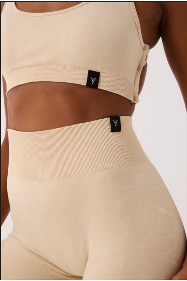 Glowfit Yüksek Bel, Toparlayıcı Seamless Şort - 5