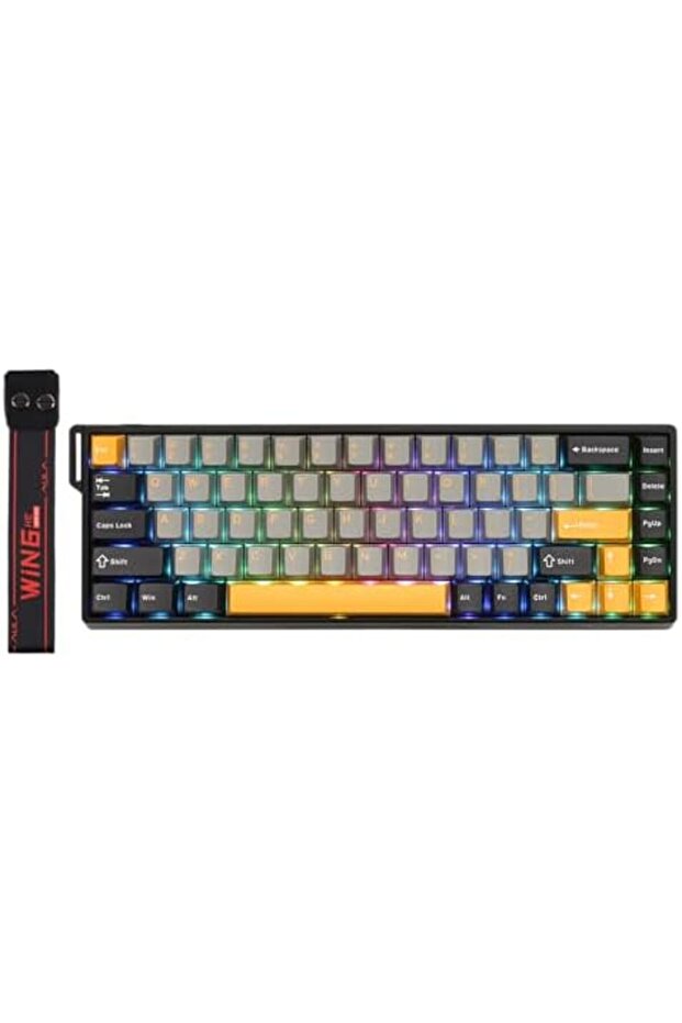 AULA WIN68 HE Magnetic Keyboard with Adjustable Actuation, Hall Effect Keyboard with 0.3ms - 2