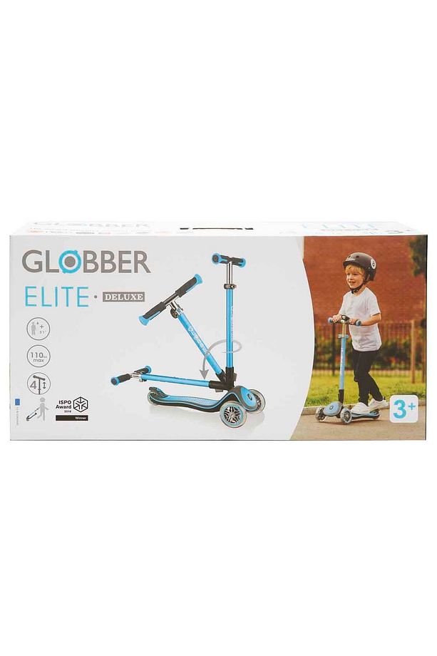 Elite Deluxe 3 Tekerlekli Katlanabilir Mavi Scooter - 8