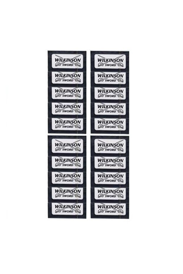 Rezerve lamă de ras Sword Double Edge 100 buc/set - 1