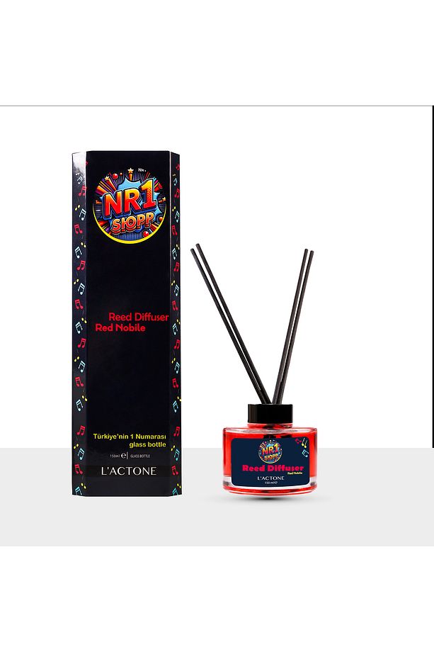 Number One - Red Nobile Reed Diffuser 100 ml /bambu Çubuklu - 2