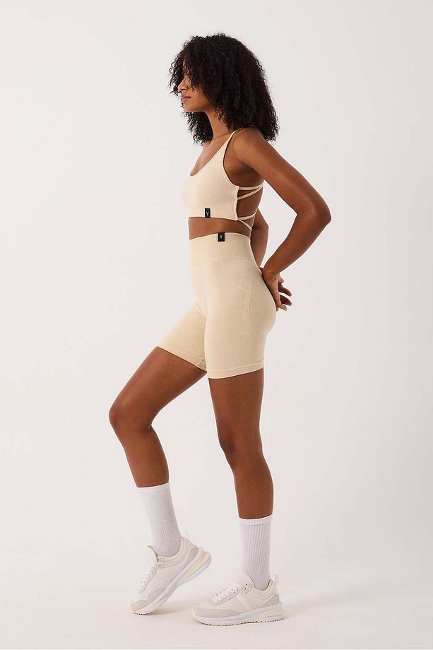 Glowfit Yüksek Bel, Toparlayıcı Seamless Şort - 3