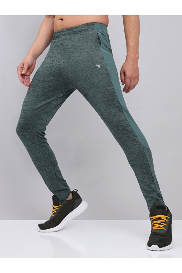 Solid Trackpants with Drawstring - 2