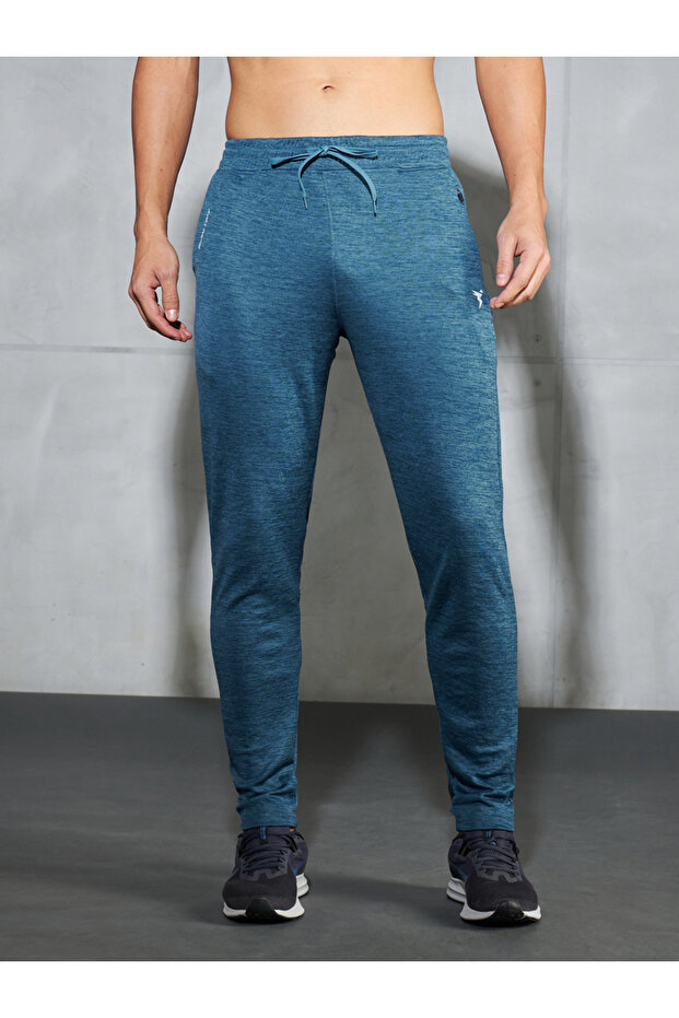 Solid Trackpants with Drawstring - 1