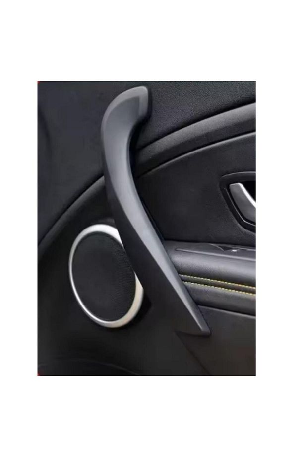 Renault Fluence Megane 3 Kapı Kapı İç Kol Tutamağı Sağ Siyah Alt Ve Üst Parça Sağ Taraf - 3