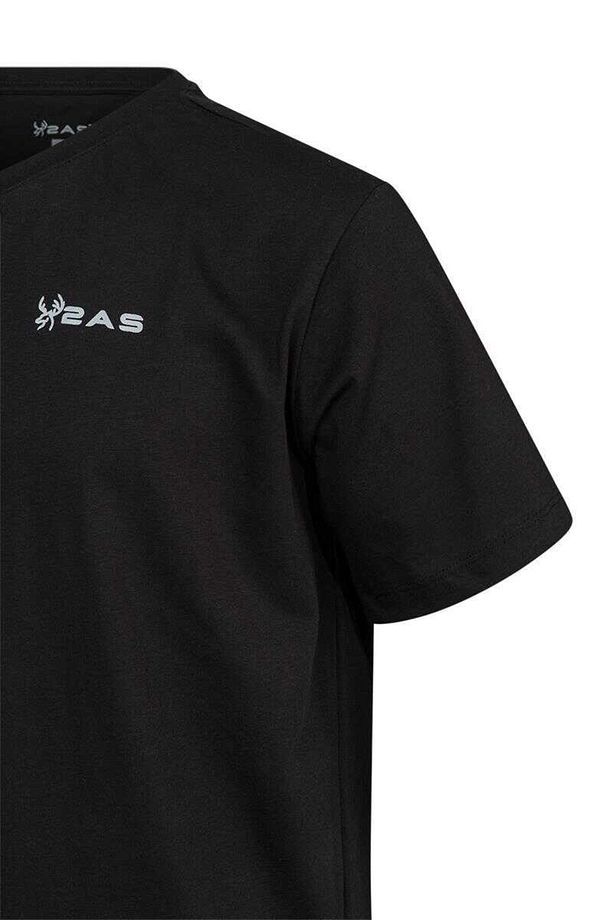 Admın Erkek Yuvarlak Yaka T-shirt Siyah 2asadmınfbm25-0924 - 3