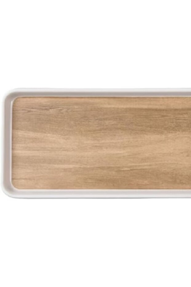 صينية تقديم مستطيلة من الميلامين بتصميم عصري وأنيق - 2