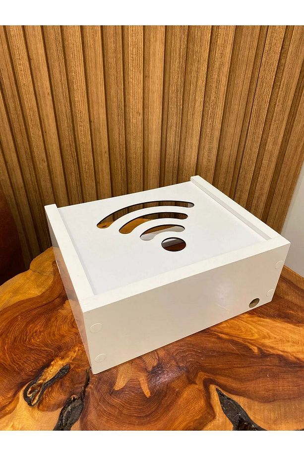 Modem Saklama Kutusu Wifi Saklama Kutusu Duvar Düzenleyici - 3
