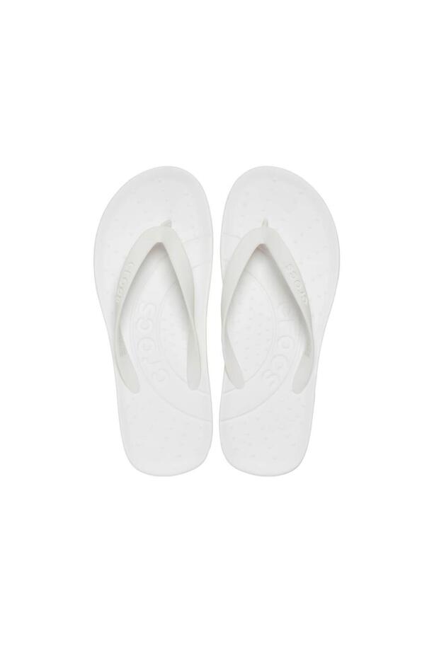 شبشب فليب للرجال - أبيض - 4