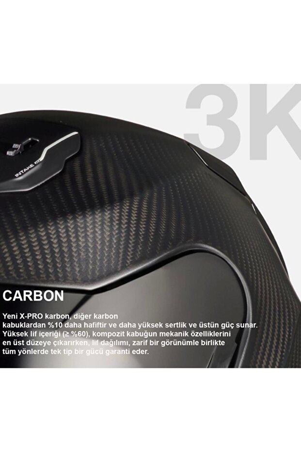 X.R3R SWIRL KARBON KASK - 8