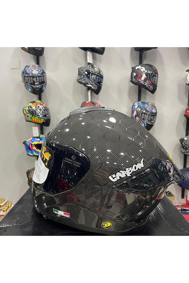SW 861 CARBON SNAKE Gloss Full Face - 3