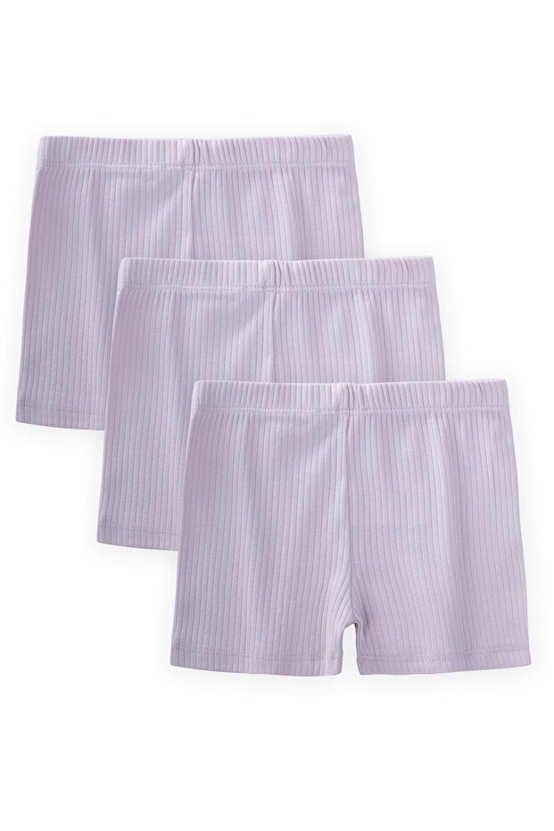 Basic Şort 2-9 Yaş Kırık Beyaz - 1