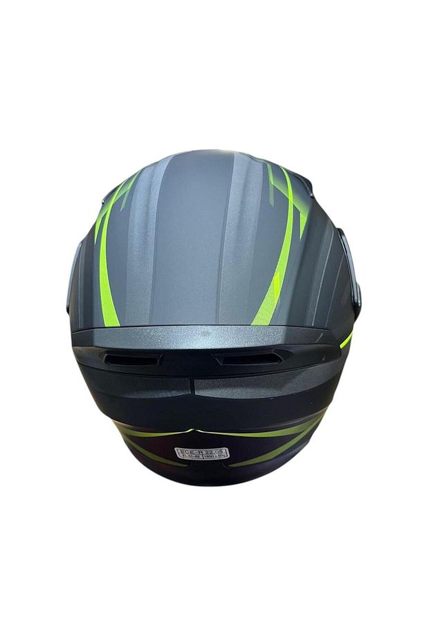 MOTOTEZ JİEKAİ JK902 LUX ÇENE AÇILIR MOTOSİKLET KASKI - 5