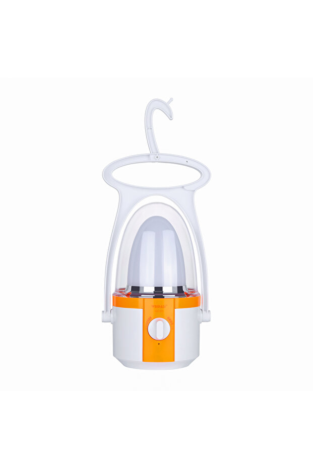 Rechargeable LED Camping Lantern Orange/White