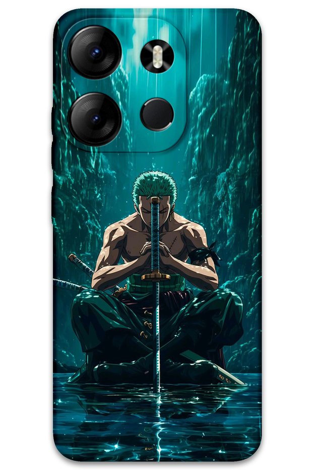 Tecno Spark Go 2023 Compatible Anime Pattern Phone Case + Screen Protector - 5757
