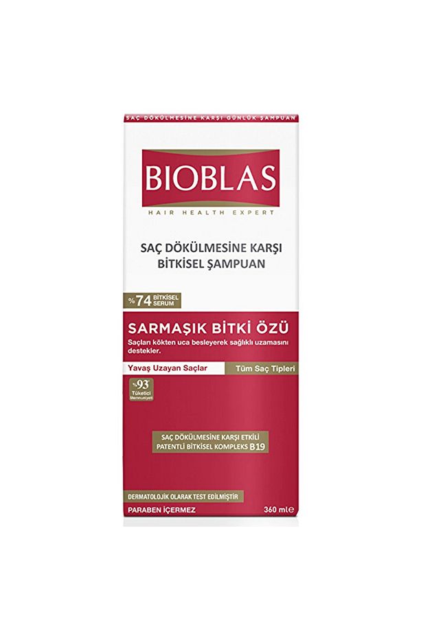 Saç Dökülmesine Karşı Sarmaşık Özlü Bitkisel Şampuan 360 ML + Sıvı Saç Kremi 100 ML Set - 2