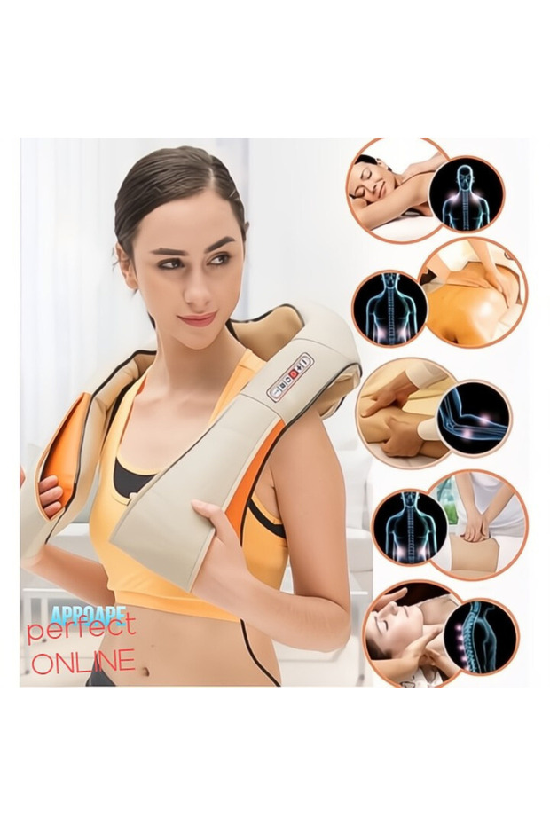 Beige massager with heating function - 1