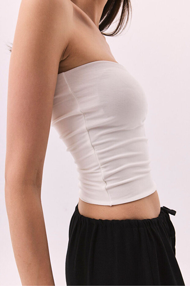 Στράπλες διπλή μπλούζα - 3