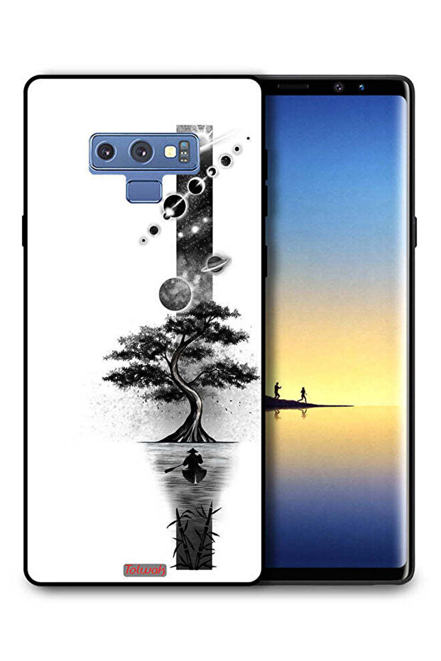 Samsung Galaxy Note 9 Protective Case Cover Earth Space Art