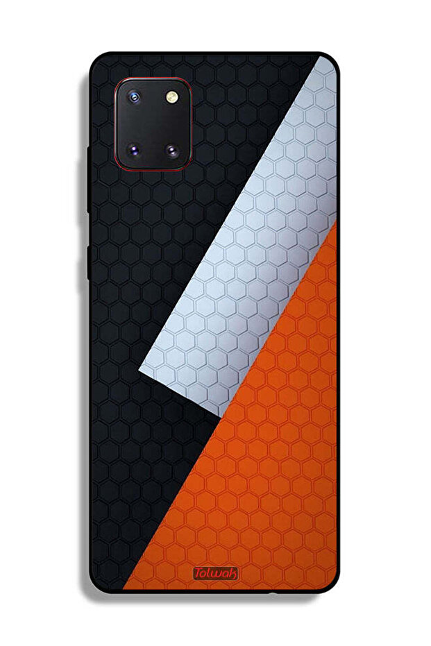 غطاء حماية بنمط لهاتف سامسونج جالكسي نوت 10 لايت - 2