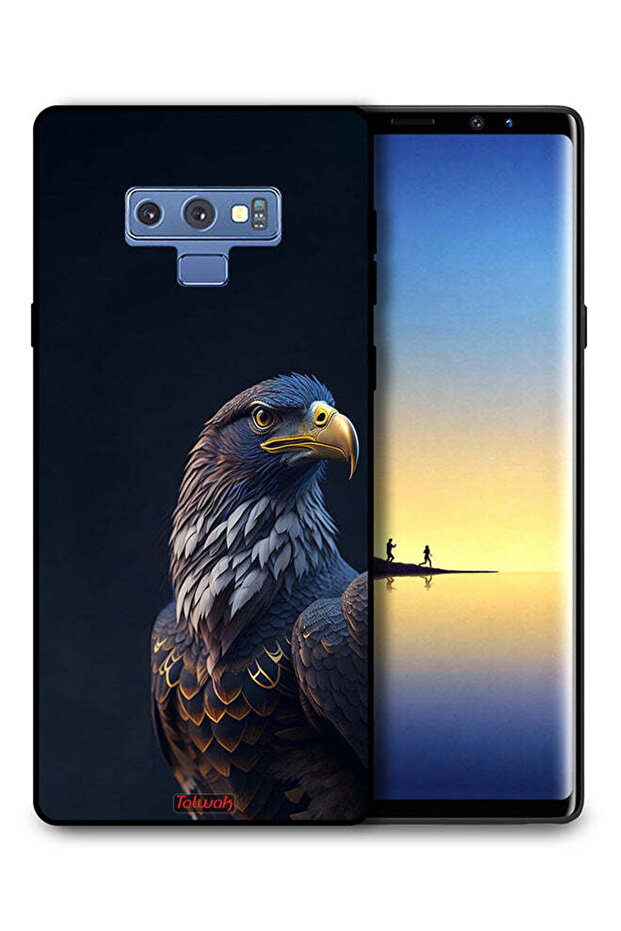 غطاء حماية لهاتف سامسونج جالكسي نوت 9 بتصميم Eagle Hd