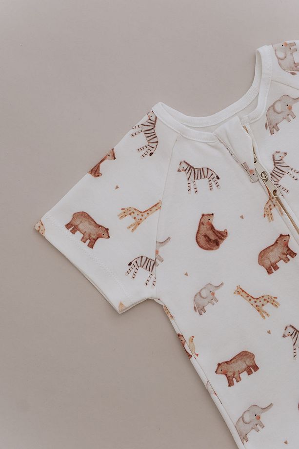 0.5 TOG Yazlık Bebek Ve Çocuk Uyku Tulumu - Pureline Series - Cute Animals - 7