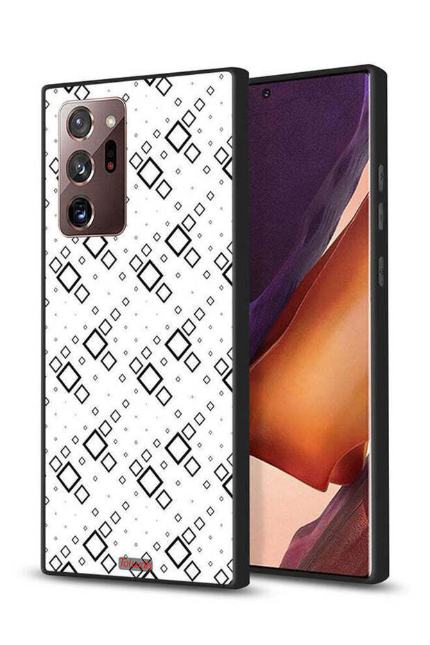 Samsung Galaxy Note 20 Ultra Protective Case Cover Square Abstract Digital Art